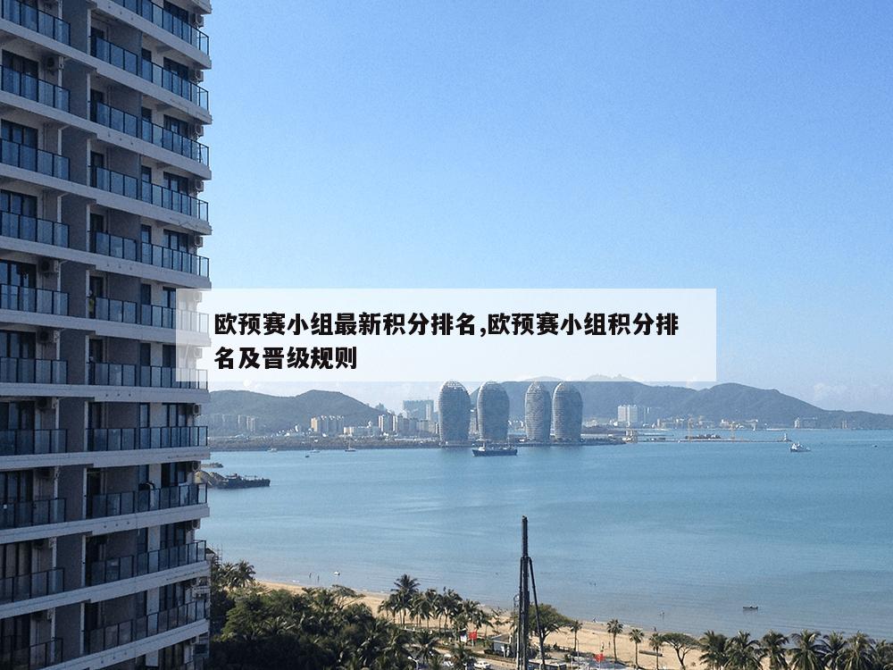 欧预赛小组最新积分排名,欧预赛小组积分排名及晋级规则