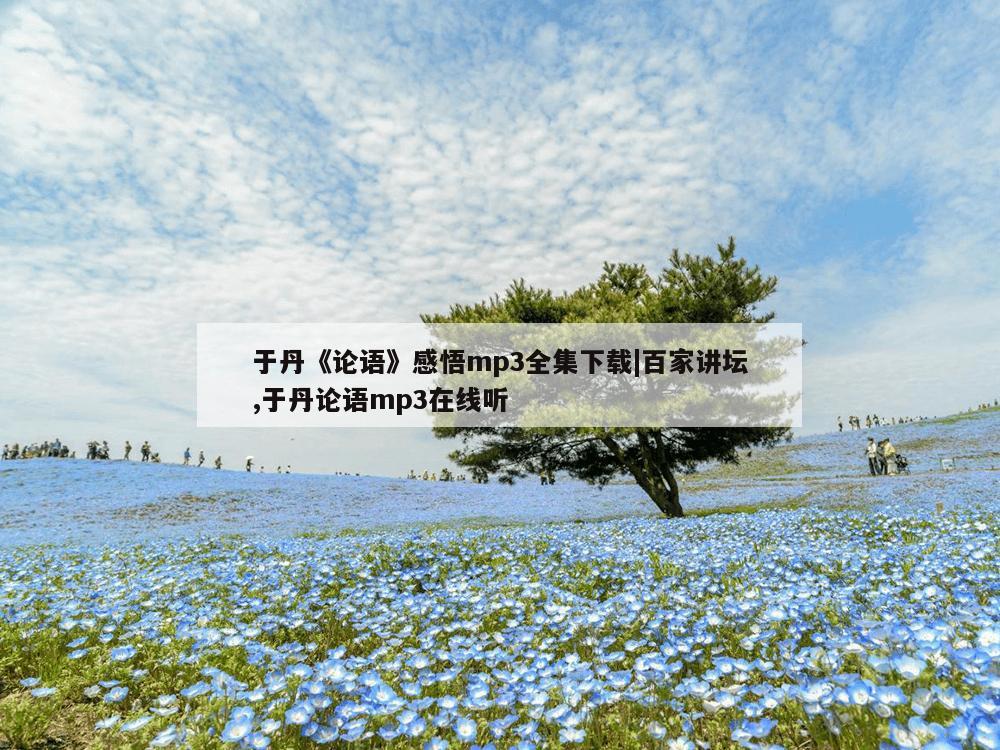 于丹《论语》感悟mp3全集下载|百家讲坛,于丹论语mp3在线听